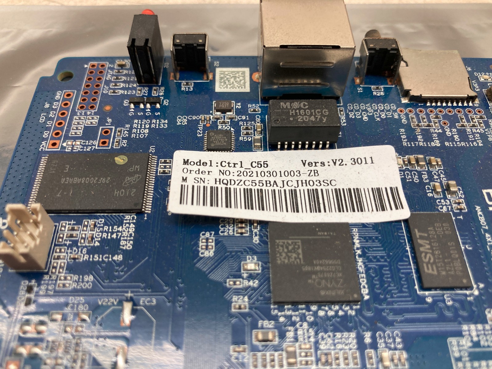 Bitmain Antminer S19 Control Board CTRL-C55 Ver 2.3011 AMCB07