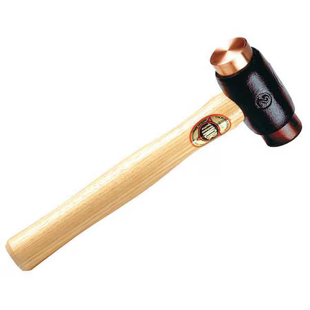 Thor Th210 1.3Lb Copper Hammer With An Ash Handle