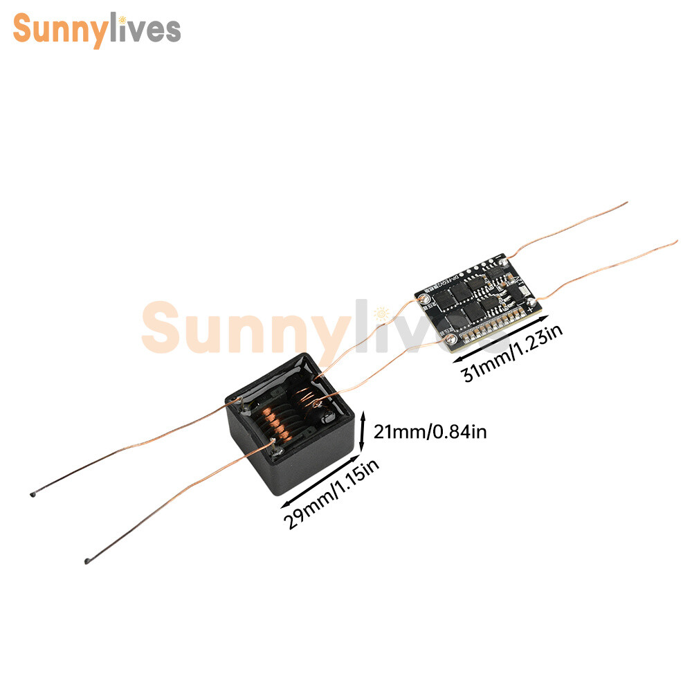 DC 4-12V to AC 20KV High Voltage Ignition Module Boost Coil High Frequency AC