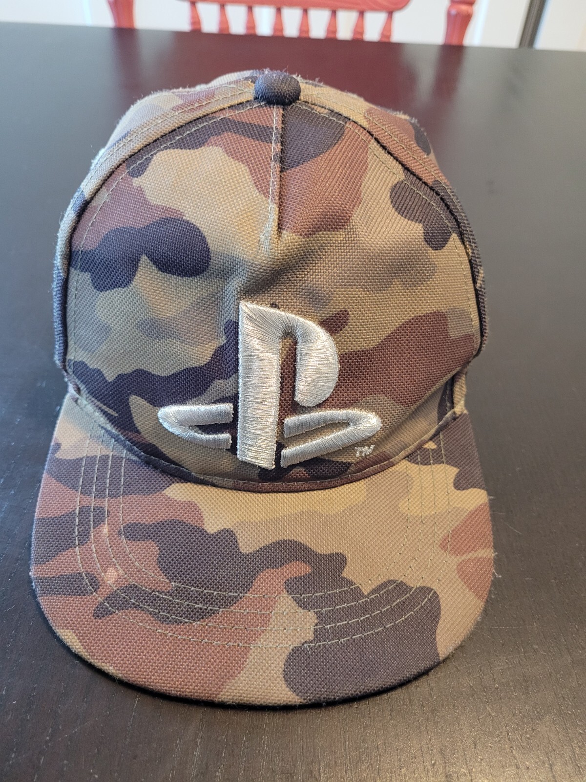 Youth Camo PlayStation Hat Fashion UK Snapback Cap Logo on back Army Green Brown