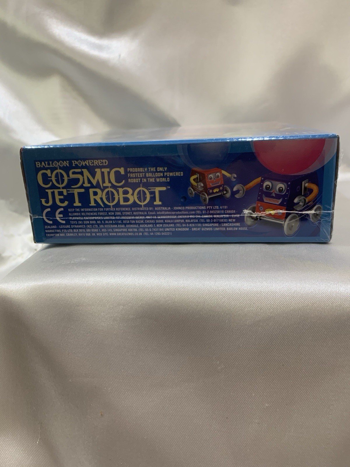 KIDZ LABS Balloon Powered Cosmic Jet Robot Building Set Learning, Science