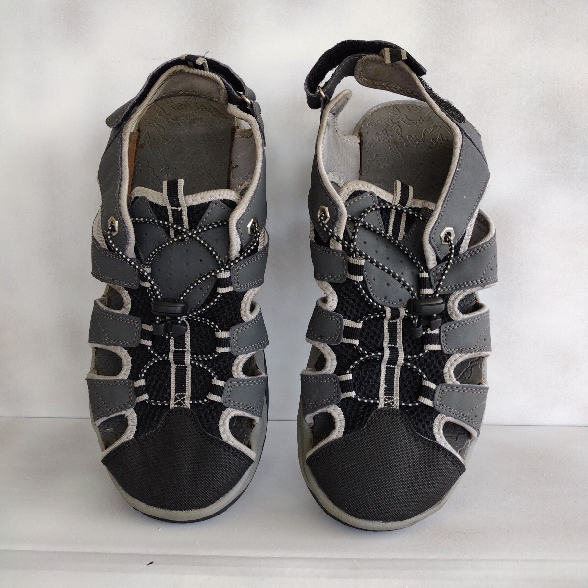 Itasca Charcoal Sandals Men's Size 12