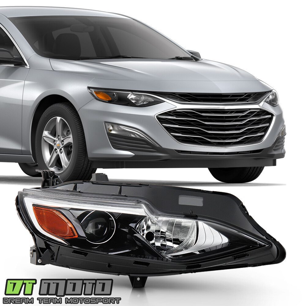 2019-2022 Chevy Malibu Halogen Headlight Headlamp Replacement RH Passenger Side