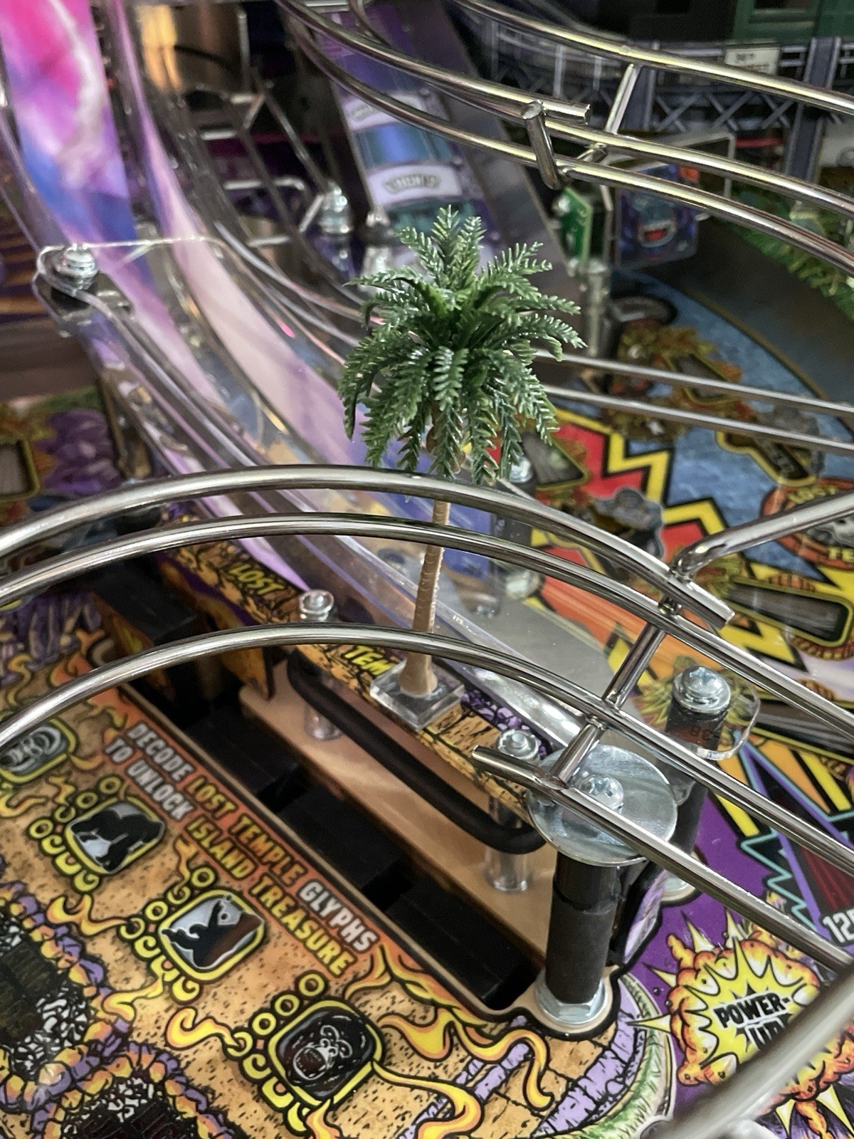 KING KONG Pinball Machine Trees Pinball Mod (2 SIZES!!!)