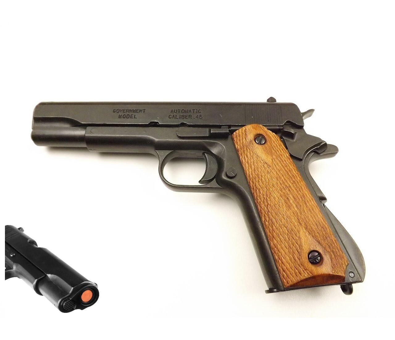 Denix 1911 A1 Non-Firing Field Strippable Prop Gun Removable Magazine Checkered