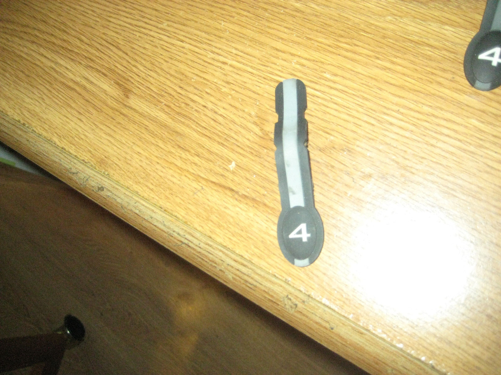 slightly used  Tour Edge or Warrior   number  tag  # 4