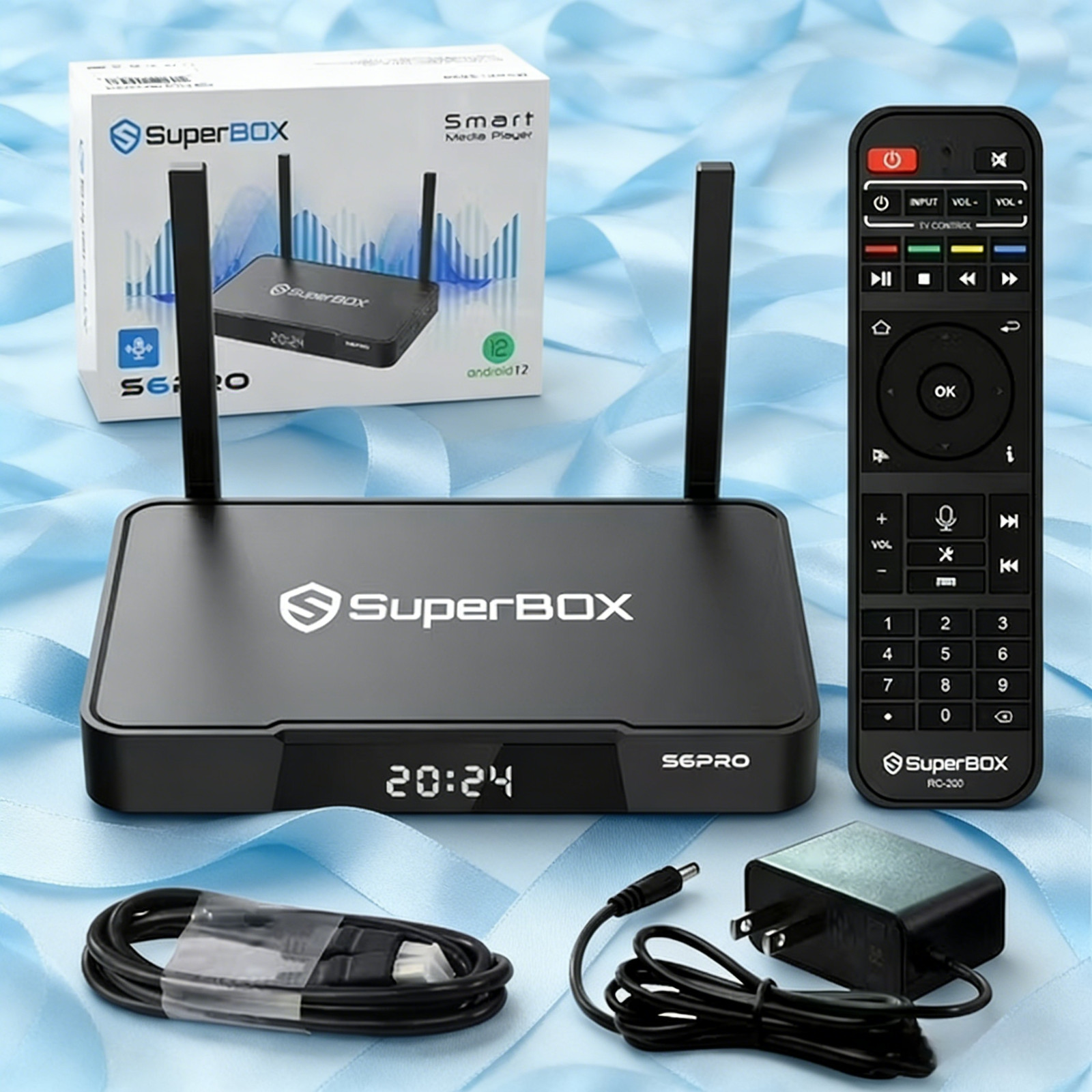 SuperBox S6 Pro Smart Media Streamer Dual Band WiFi6 - Free Shipping