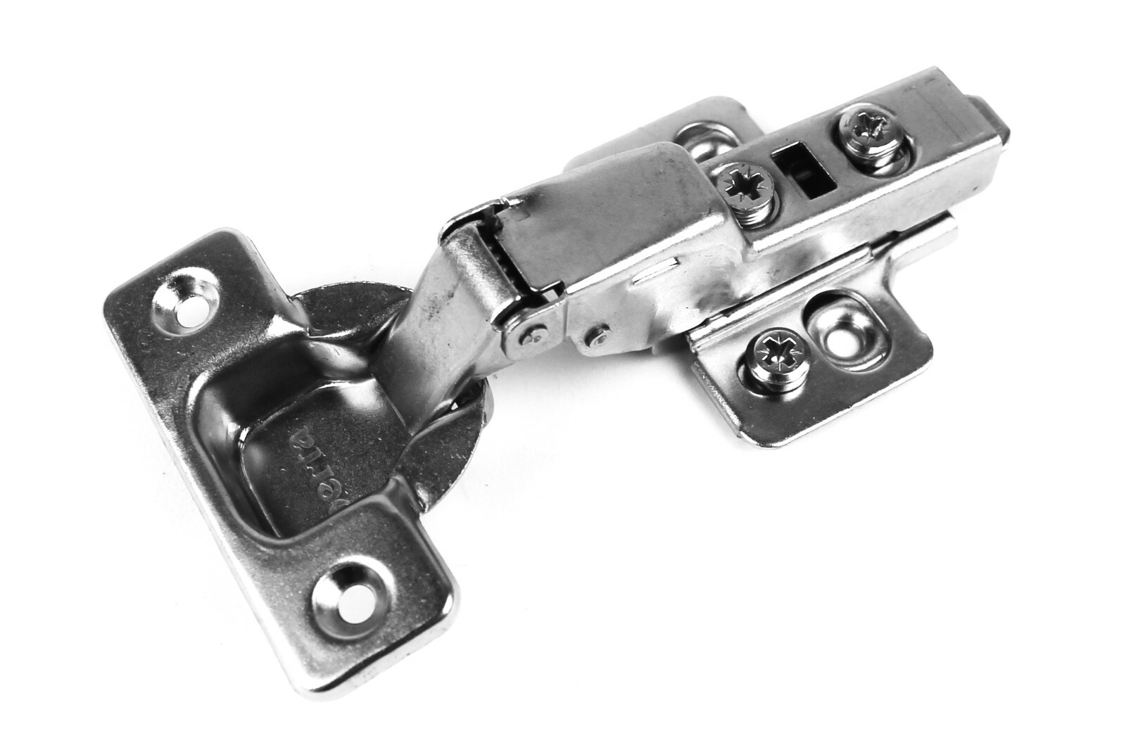 Berta Half Overlay Soft Closing Frameless Cabinet Hinges (50 Pack)