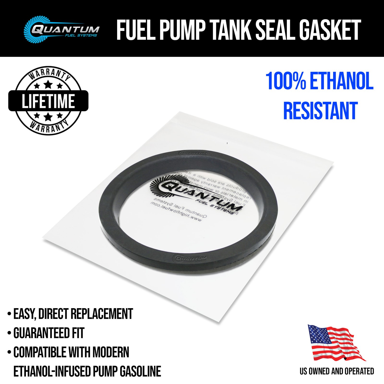 QFS Fuel Pump Tank Seal Gasket for 06-23 Polaris 600/650/800/850 5413063 5415105