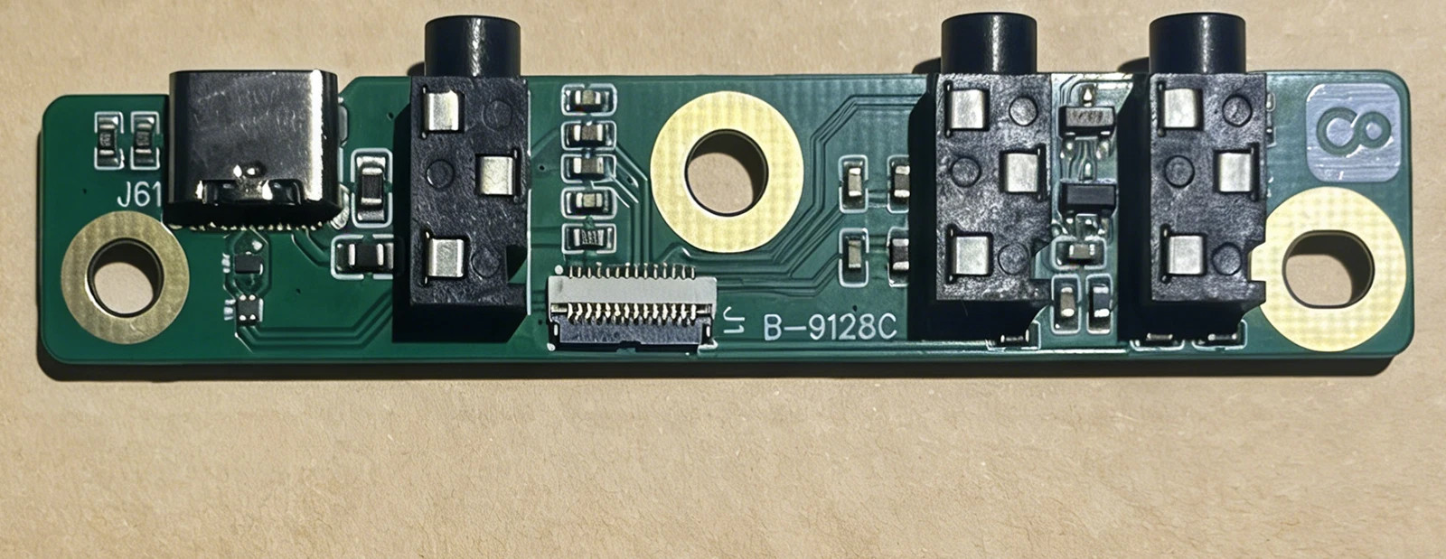 For ICOM IC-705 USB Type-C Socket PCB Upgrade New