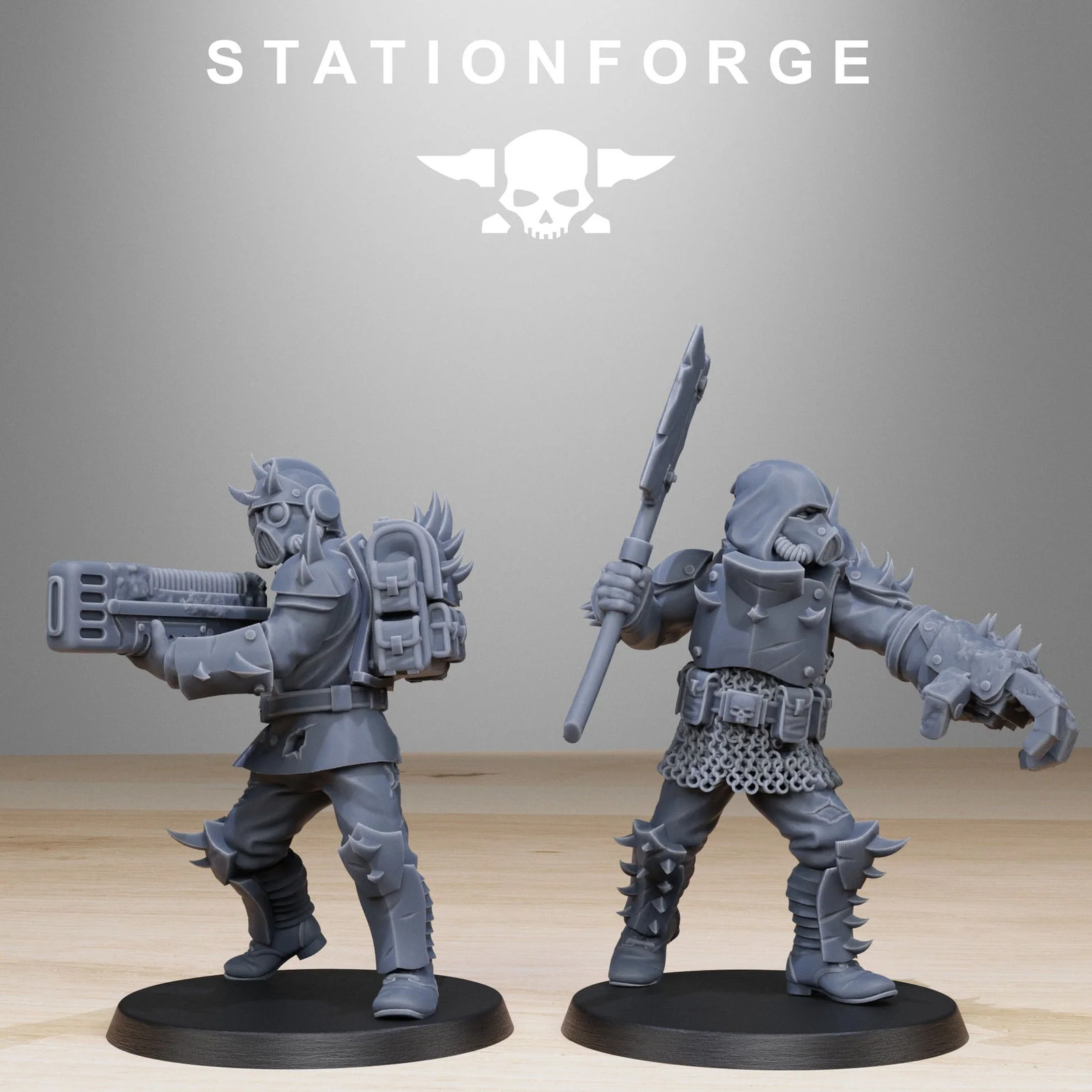 Corrupted Guard Builder Kit Wargame Proxy Miniatures StationForge