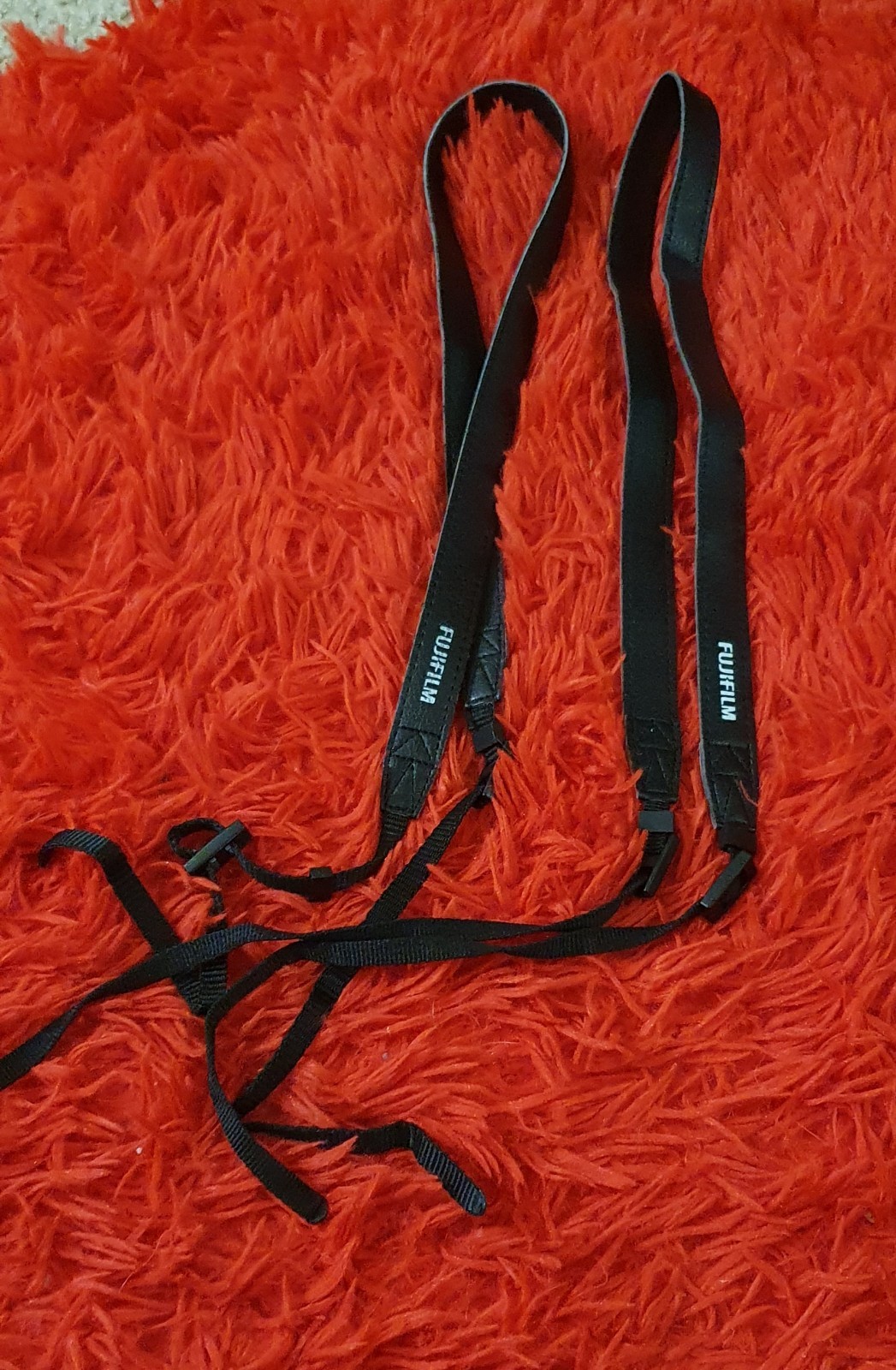 Fujifilm Black Leather Neck Shoulder Camera Strap