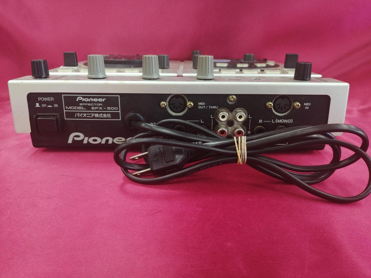 Junk Pioneer DJ EFX-500 Box Audio Effector Mixer Controller from JP