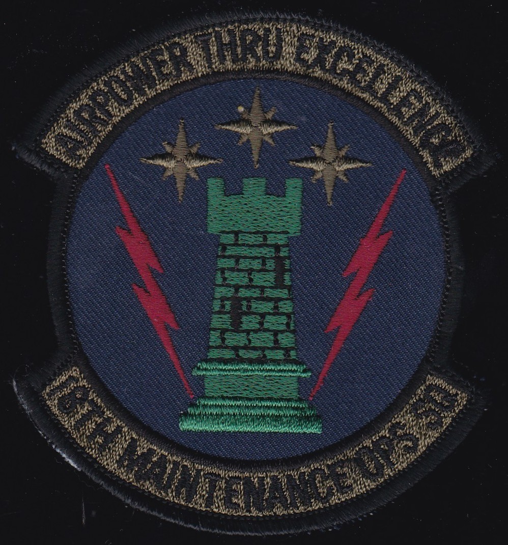 USAF 18th Maintenance Operations Squadron Patch J-17