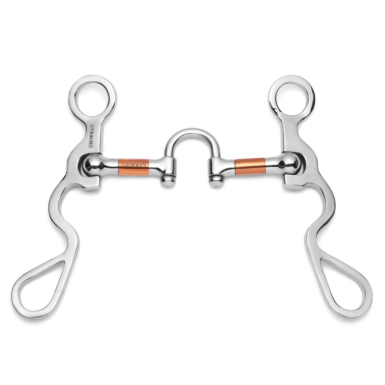Showman S Shank Bit w/ Full Copper Bar Correction Port