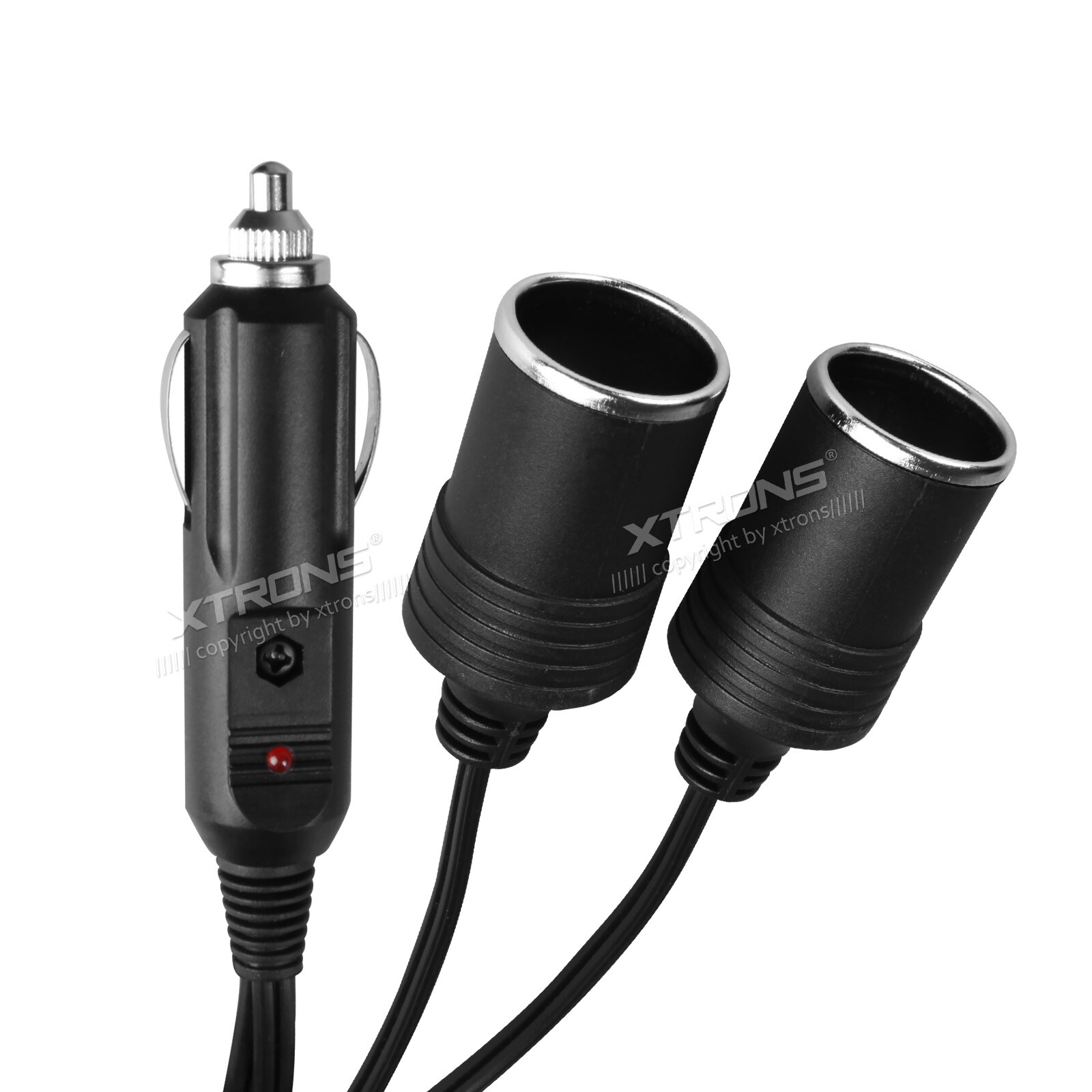Dual Car Cigarette Lighter Splitter Charger Power Socket Adapter 12v Auto Outlet