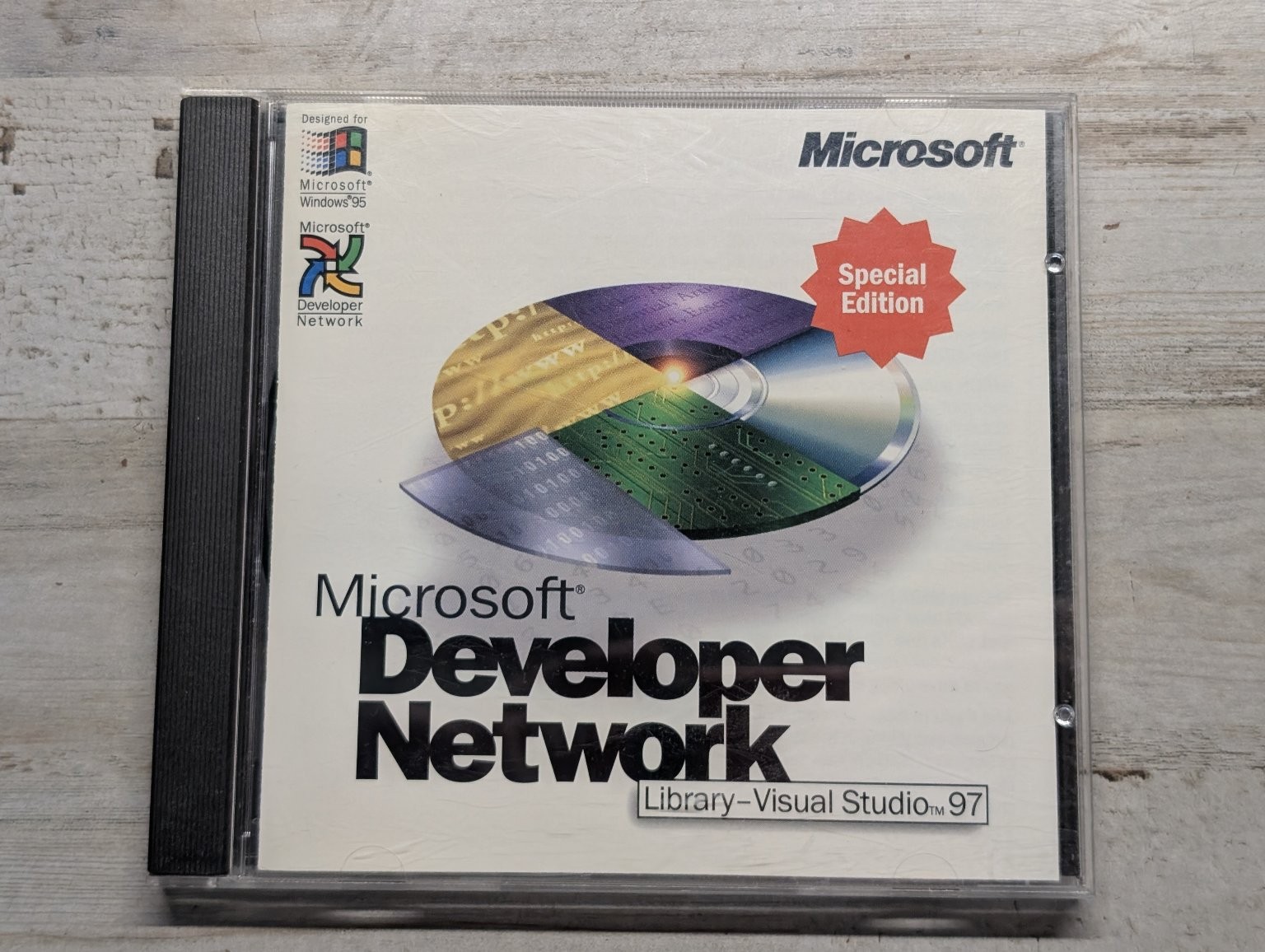 Microsoft Developer Network Library Visual Studio 97 Software CD-ROM Windows