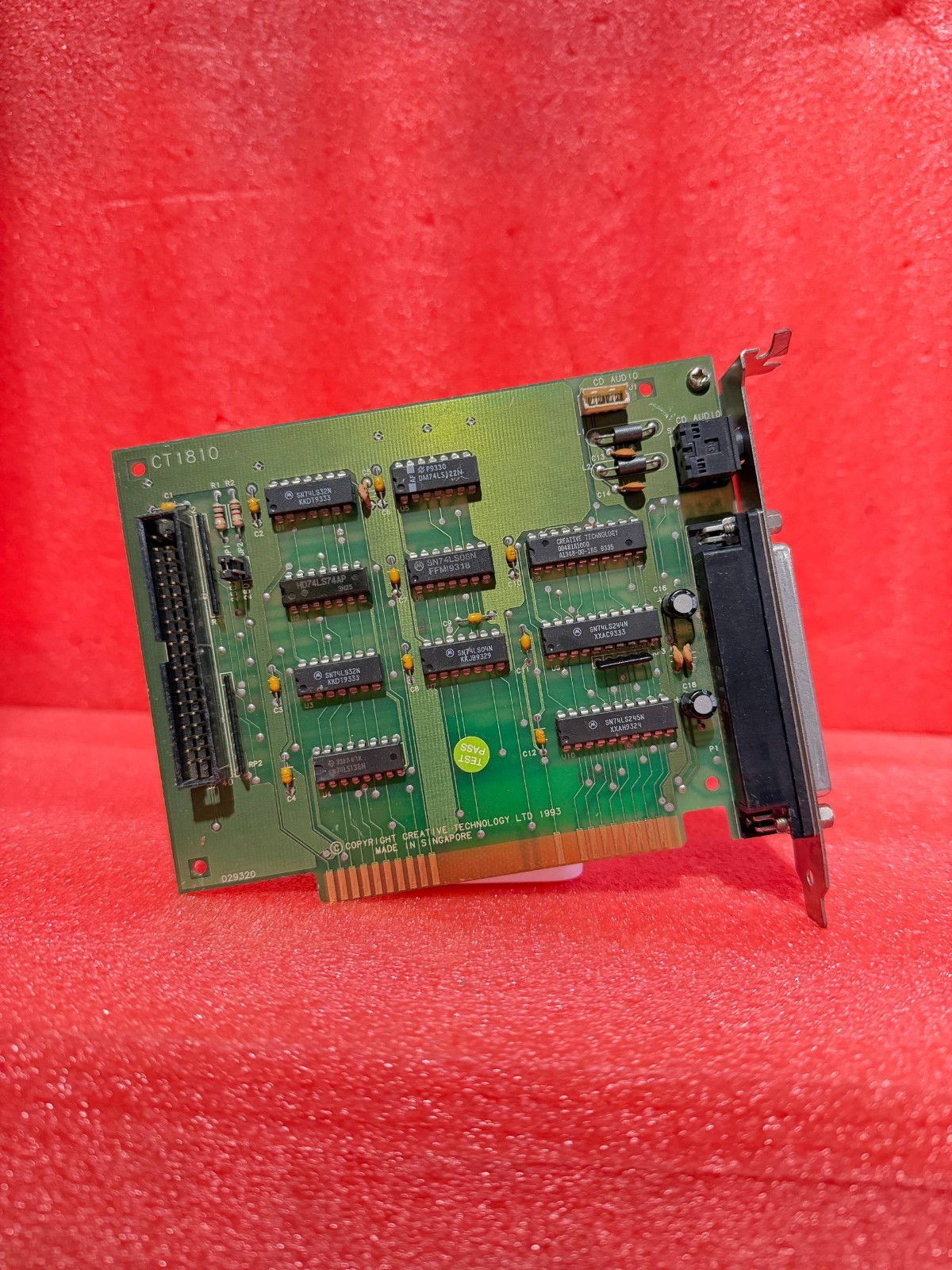 CREATIVE LABS CD-ROM CONTROLLER CT1810  ISA 8 BIT