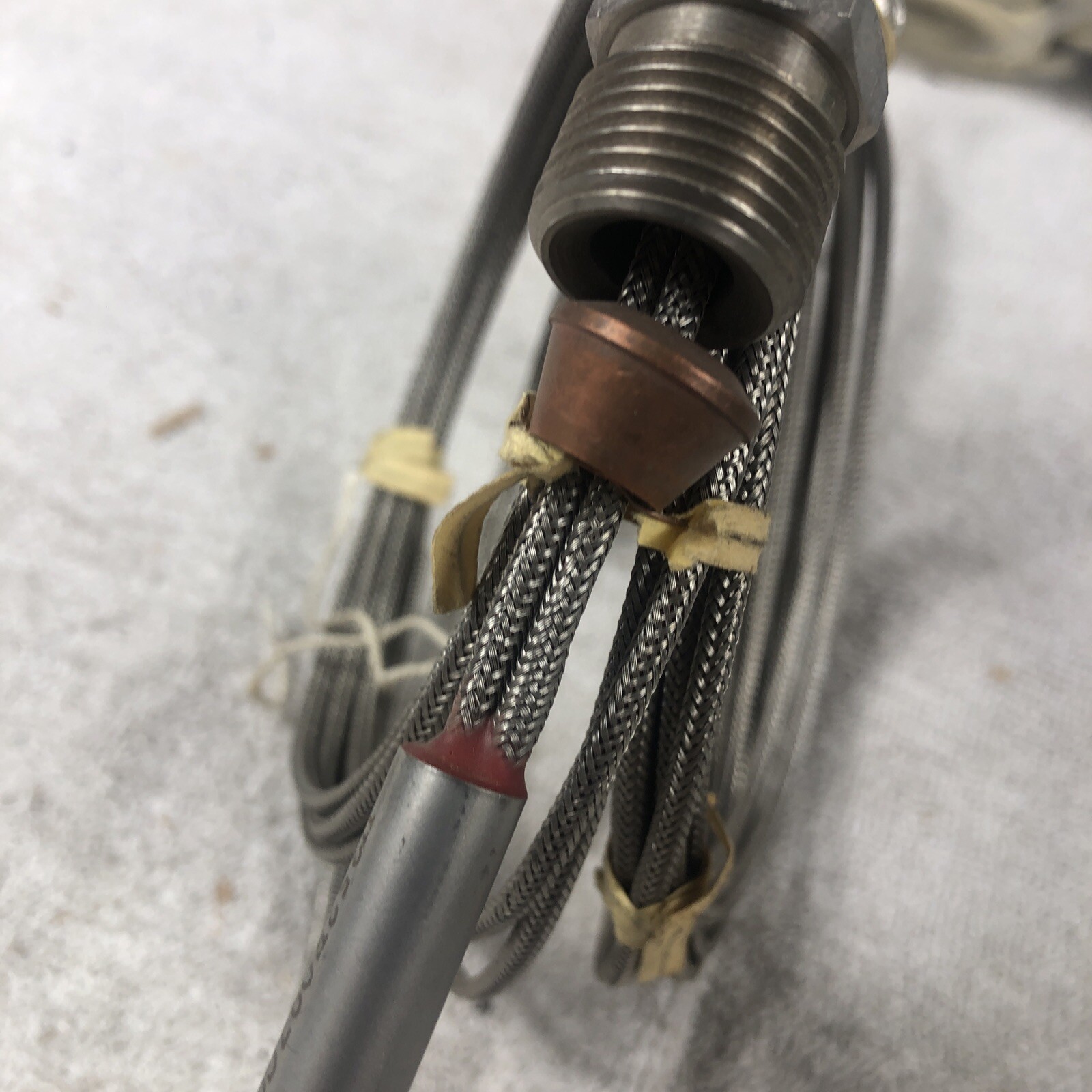Thermocouple Control Cable U252E097G0055 Dual Element Temp Probe (4285)