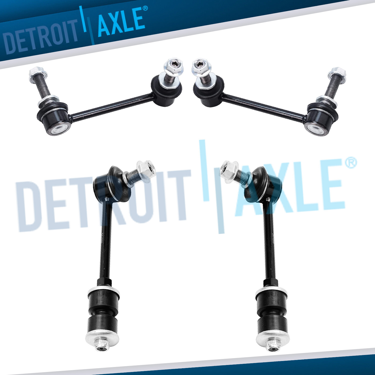 4pc Front and Rear Sway Bar End Links for Lexus GX470 Toyota 4Runner  FJ Cruiser