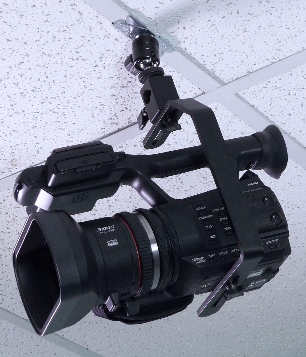 ALZO Suspended Drop Ceiling Upright Camera Mount