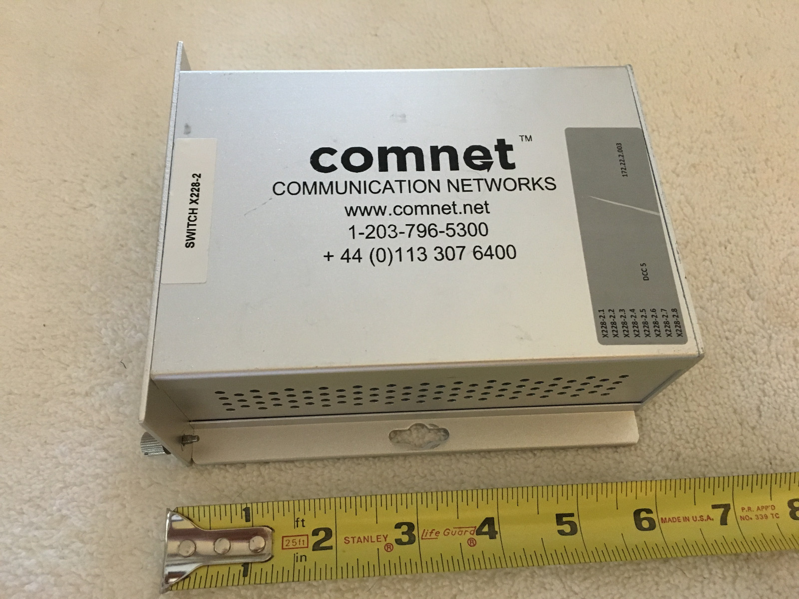 COMNET CNFE8TXBUS 8 PORT 10/100 SWITCH TX