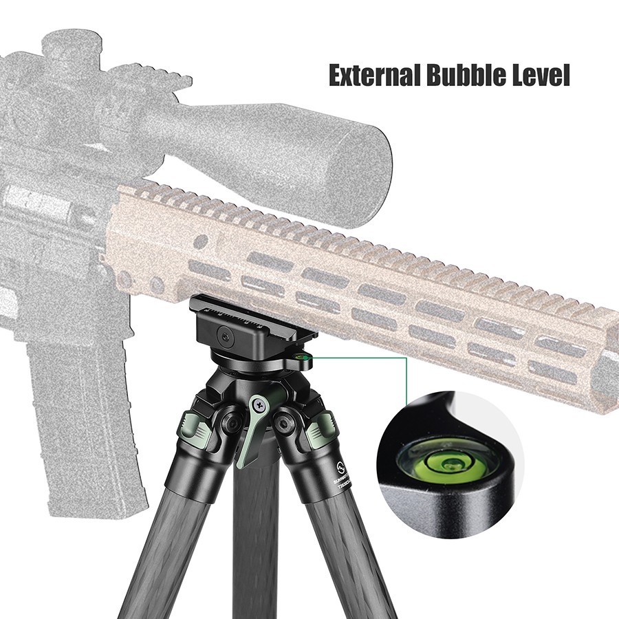 Sunwayfoto T2830CS-LB Low Center of Gravity Carbon Fiber Tripod , 3-Sections
