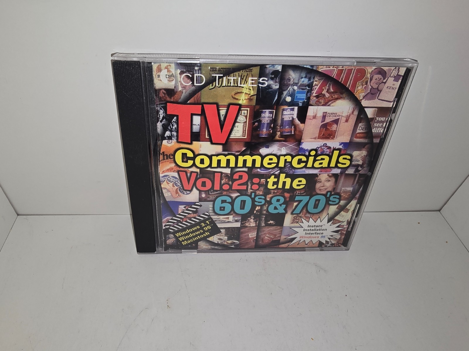 CD Titles Present  TV Commercials of the 60's & 70's - CD Rom