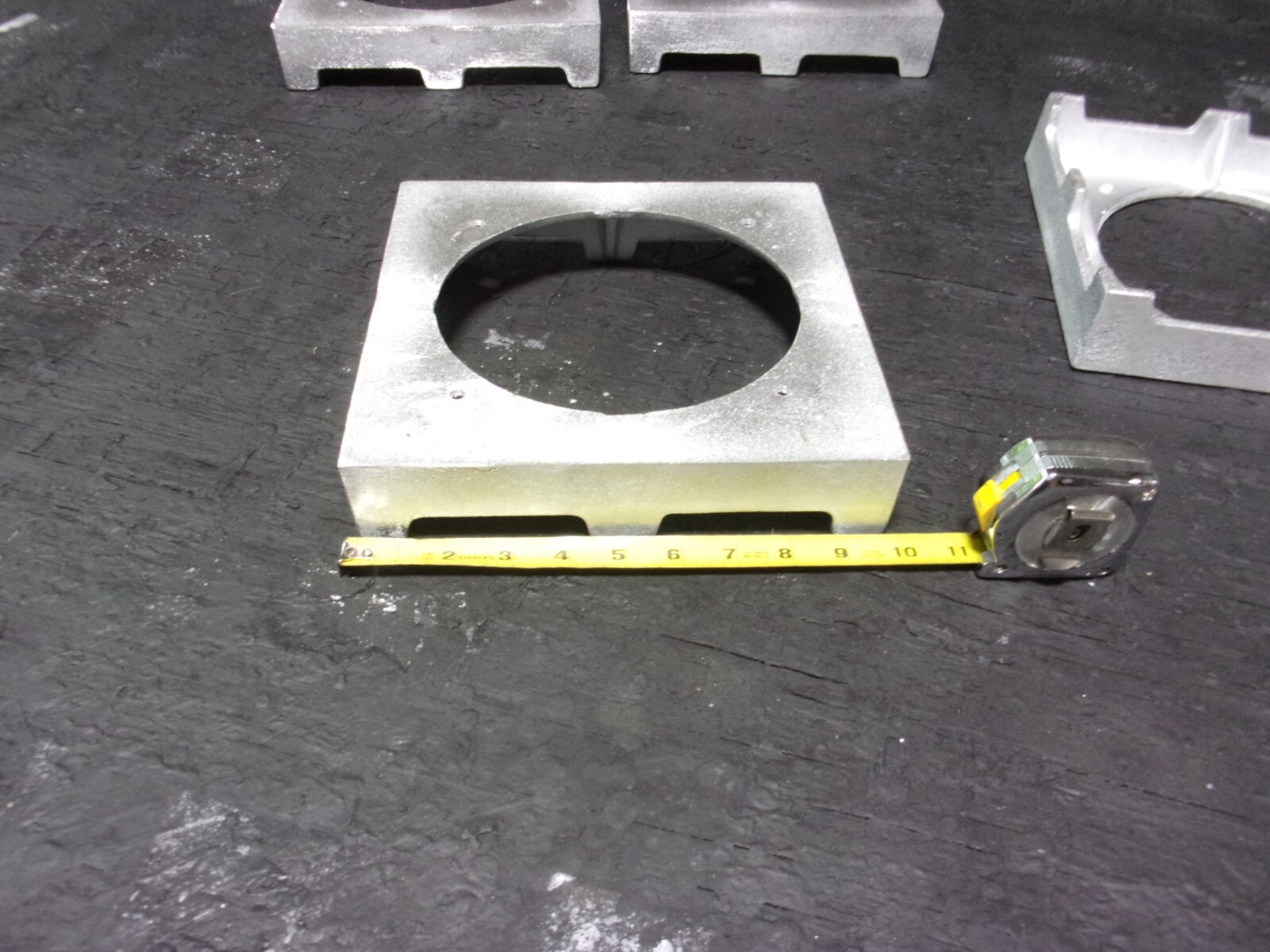 10x10 Post Base Column Base Plinth Heavy Aluminum Made in USA