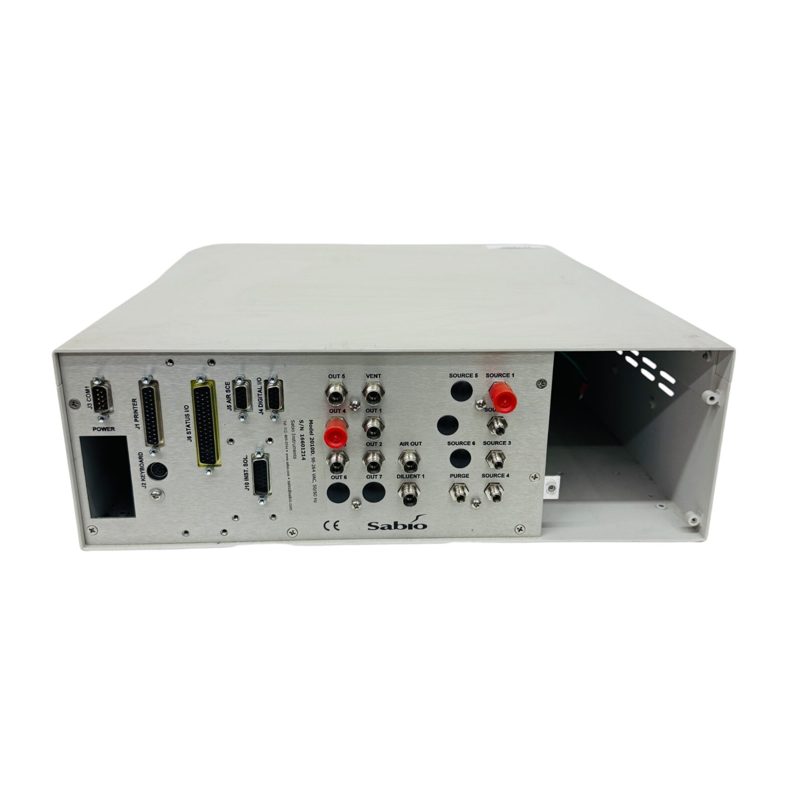 Sabio Instruments Model 2010D Gas Dilution Calibrator 2010