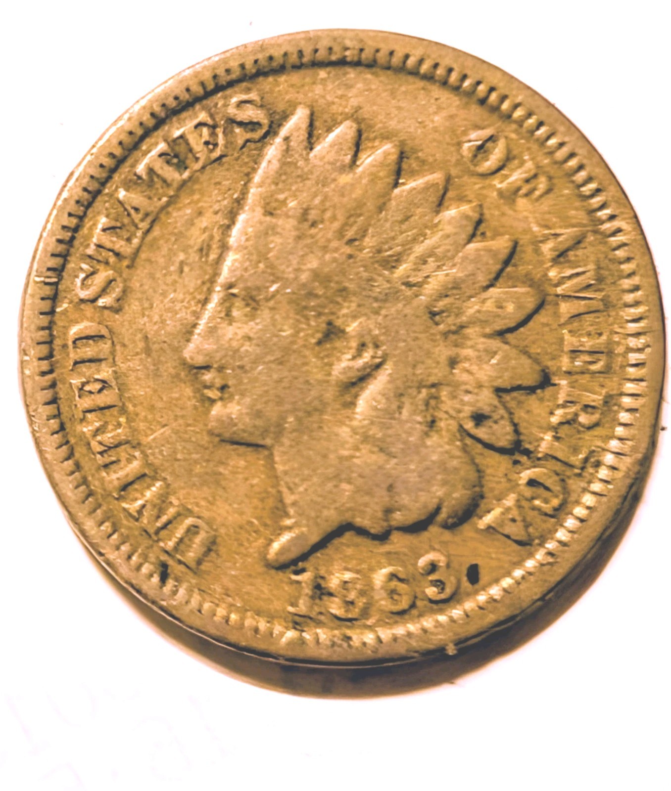 1863 Indian Penny!
