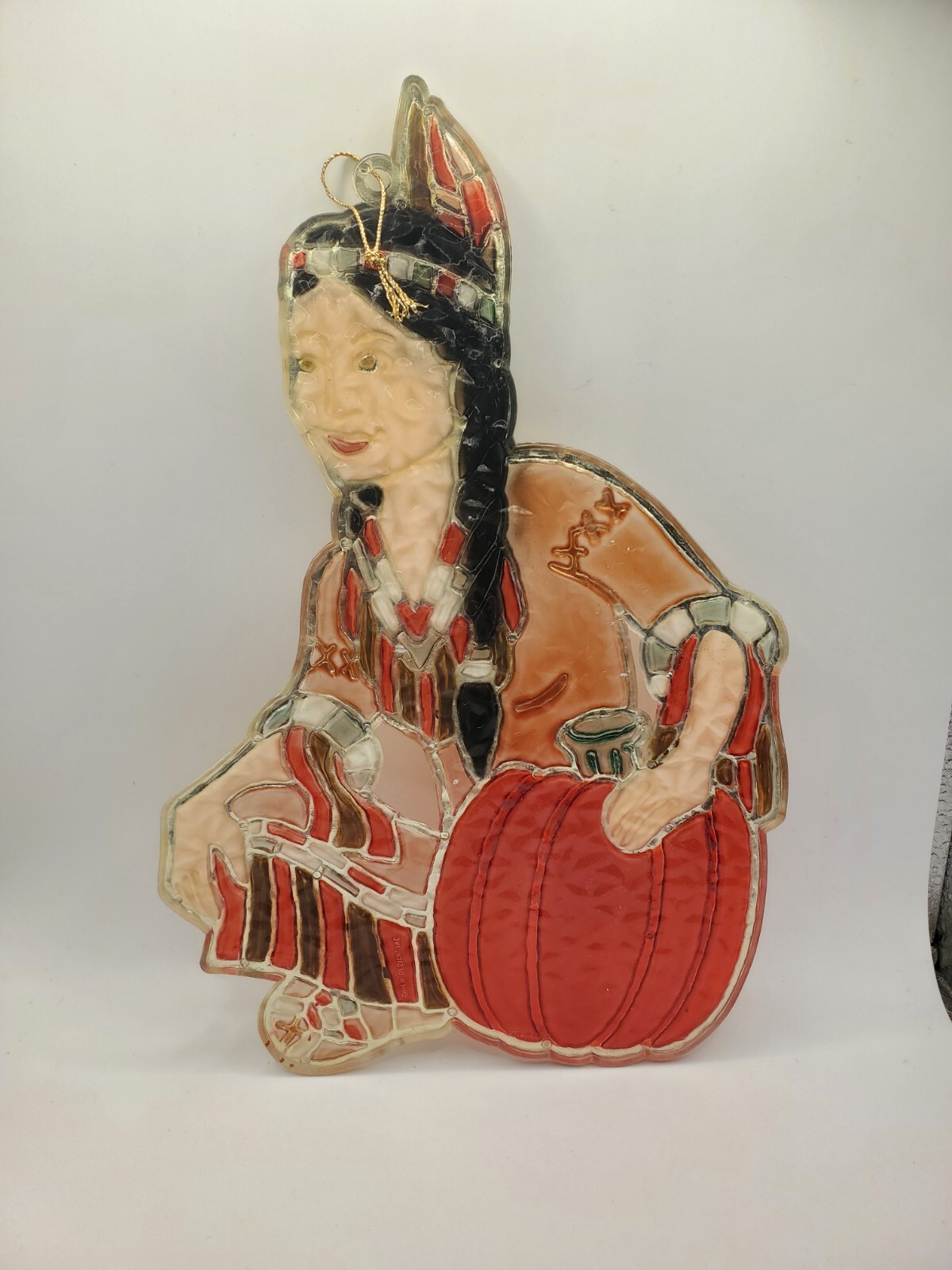 Native American Woman Suncatcher