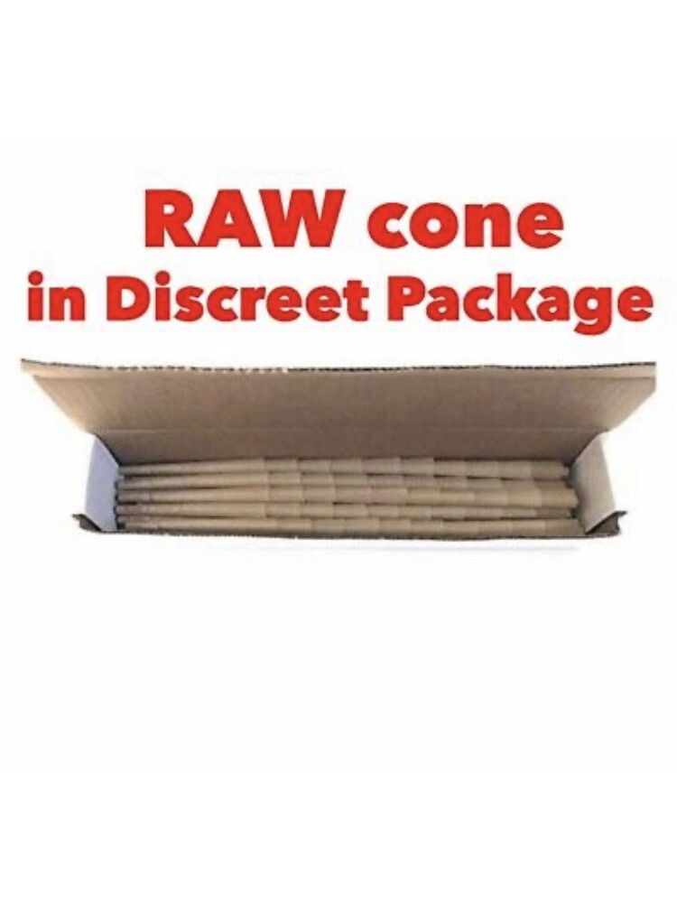 (200 Cones) AUTHENTIC RAW Classic 1 1/4 Size Pre-Rolled Cones 100% AUTHENTIC!!!!