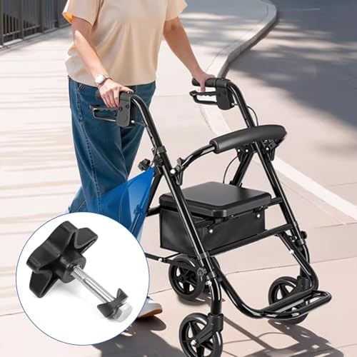 Rollator Walker Replacement Knobs for Wheels 2 PCS | Rollator Parts Knobs Drive