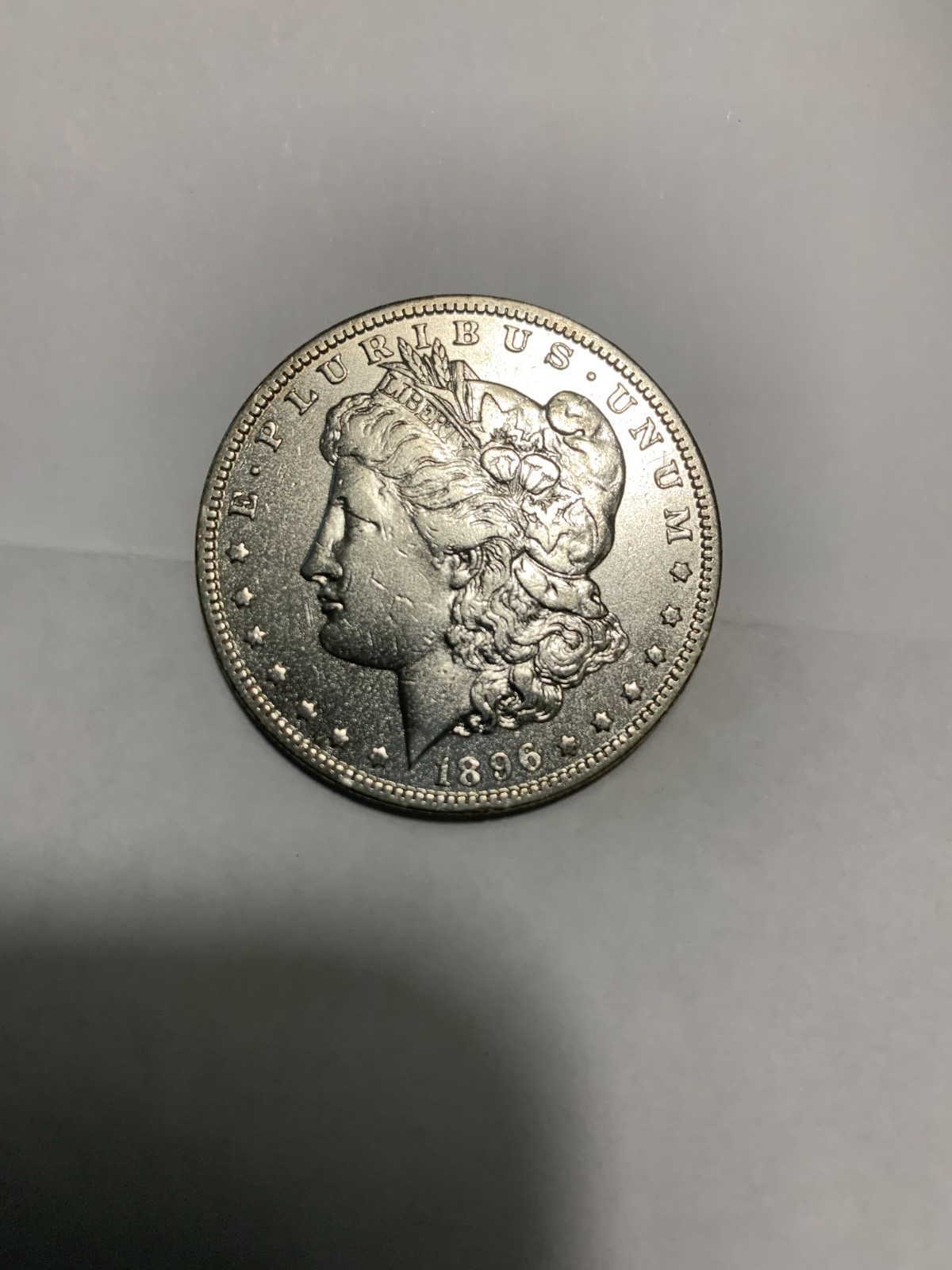 NGC F12 Certified. 1896 S
