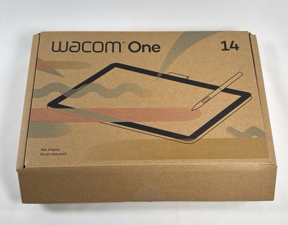 Wacom One 14 Creative Pen Display  with HDMI Adapter