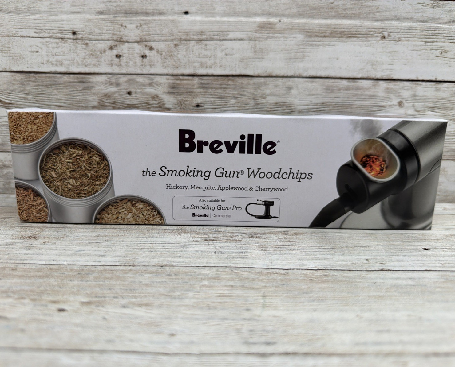 Breville The Smoking Gun Wood Chip Kit Commercial Classic Smokehouse BSM600AWC