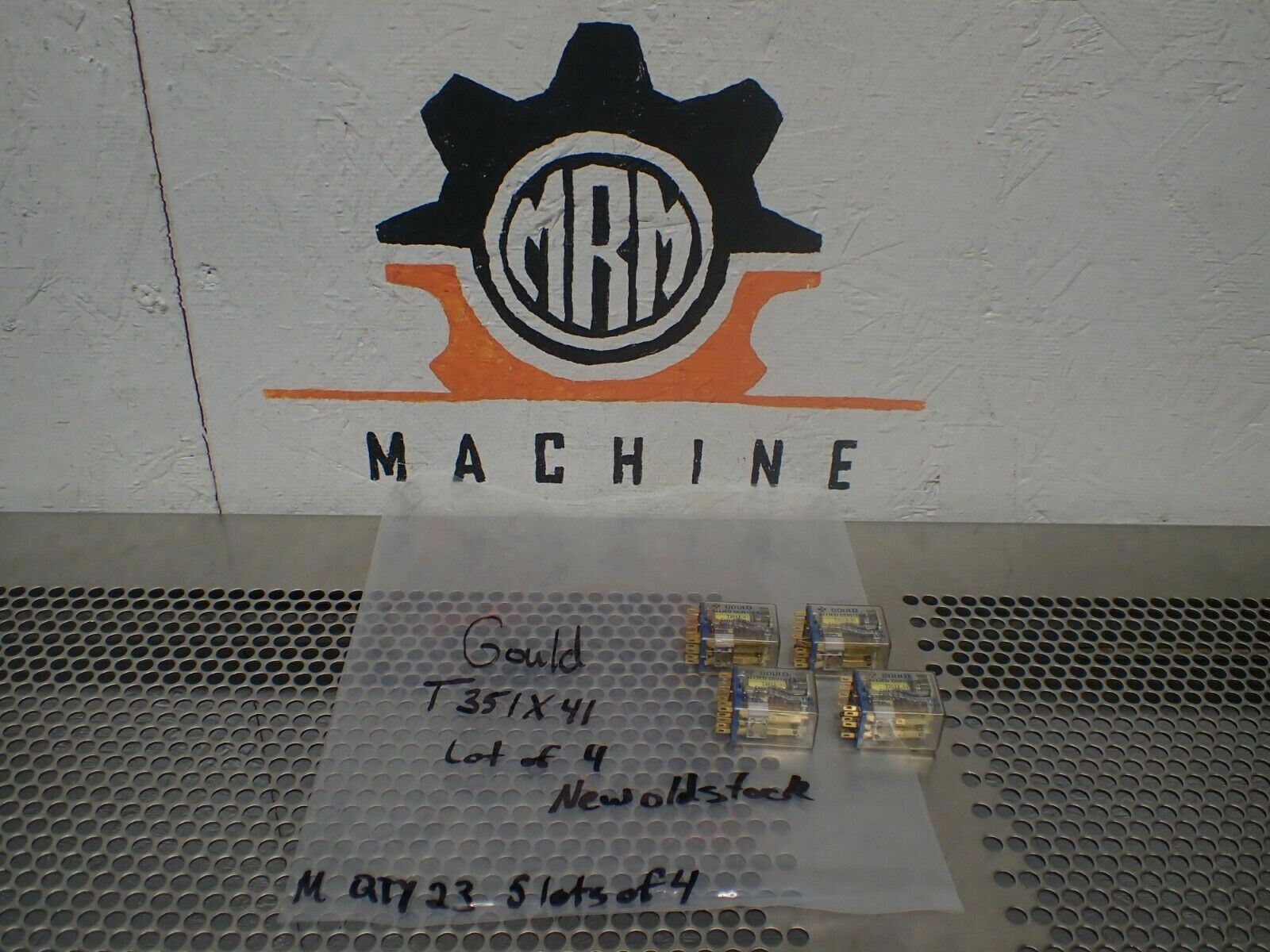Gould T351X-41 Relays 10 Blade New No Box (Lot of 4) See All Pictures