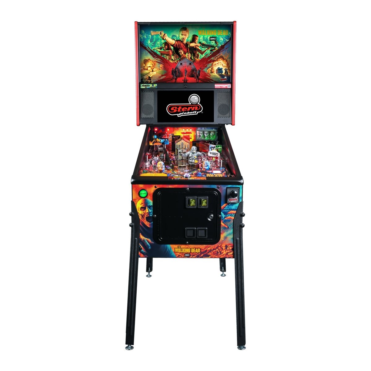 Stern The Walking Dead Remastered Premium Pinball Machine