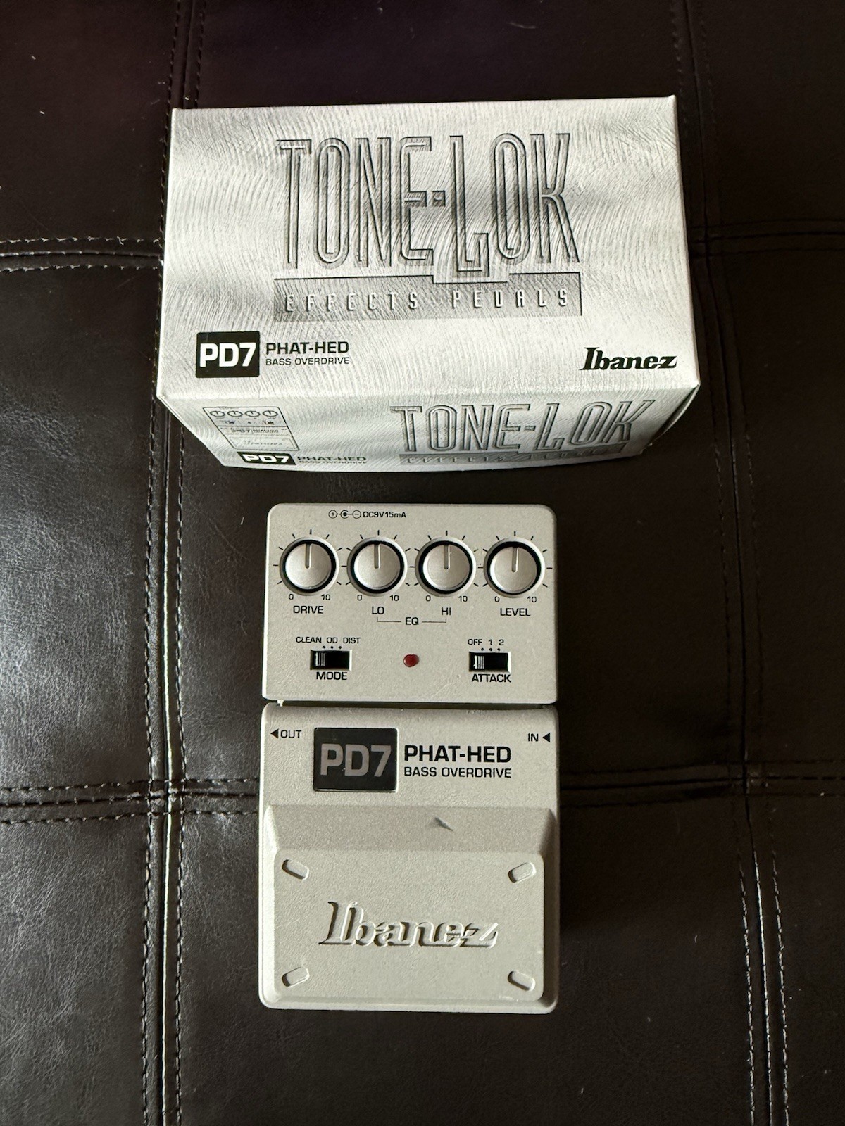 Ibanez PD7 Phat Hed Bass Overdrive Distortion Effects Pedal