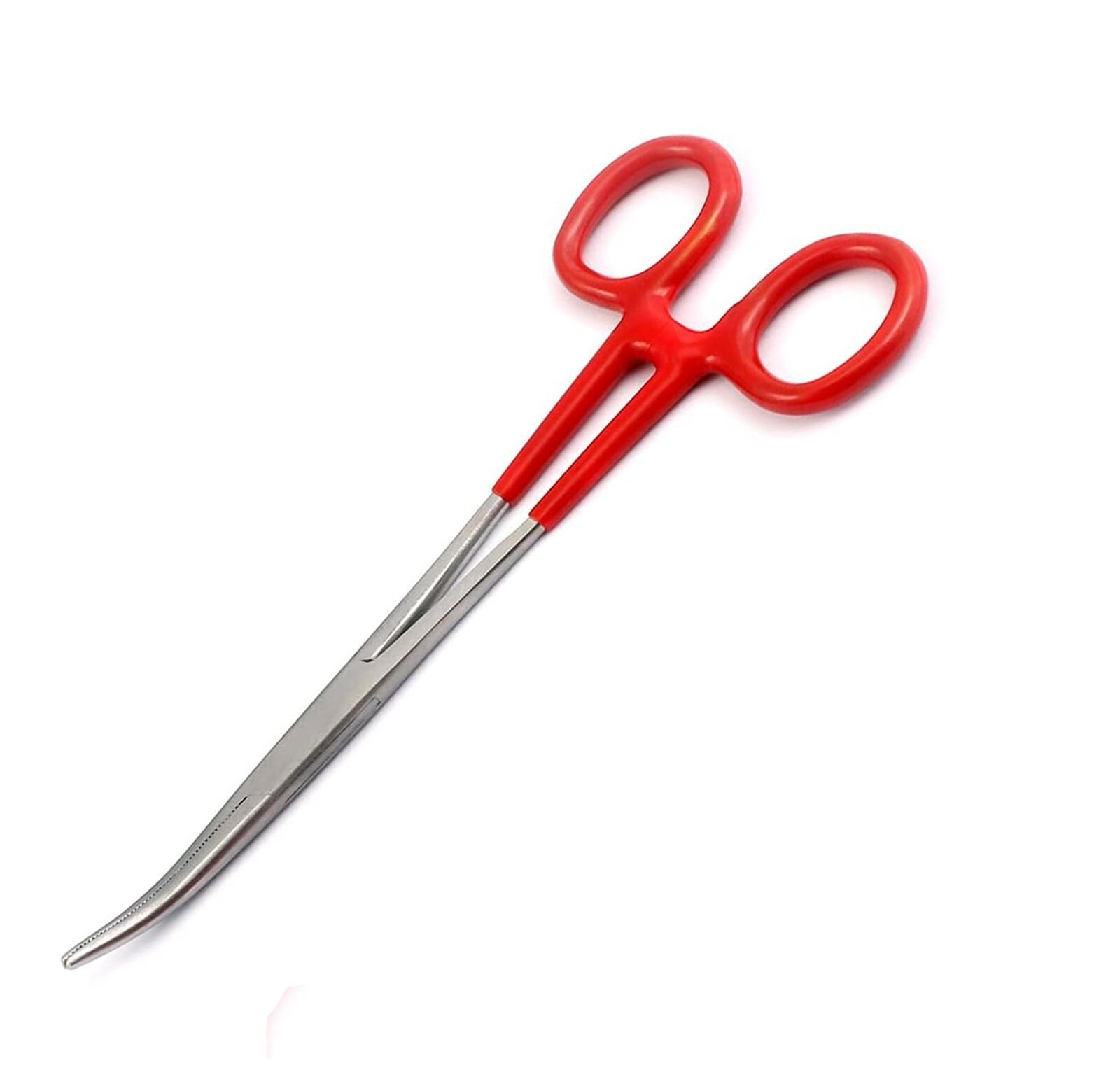 Hemostat Pean Forceps Surgical Instruments, Red Dep Handle 5.5" Curved
