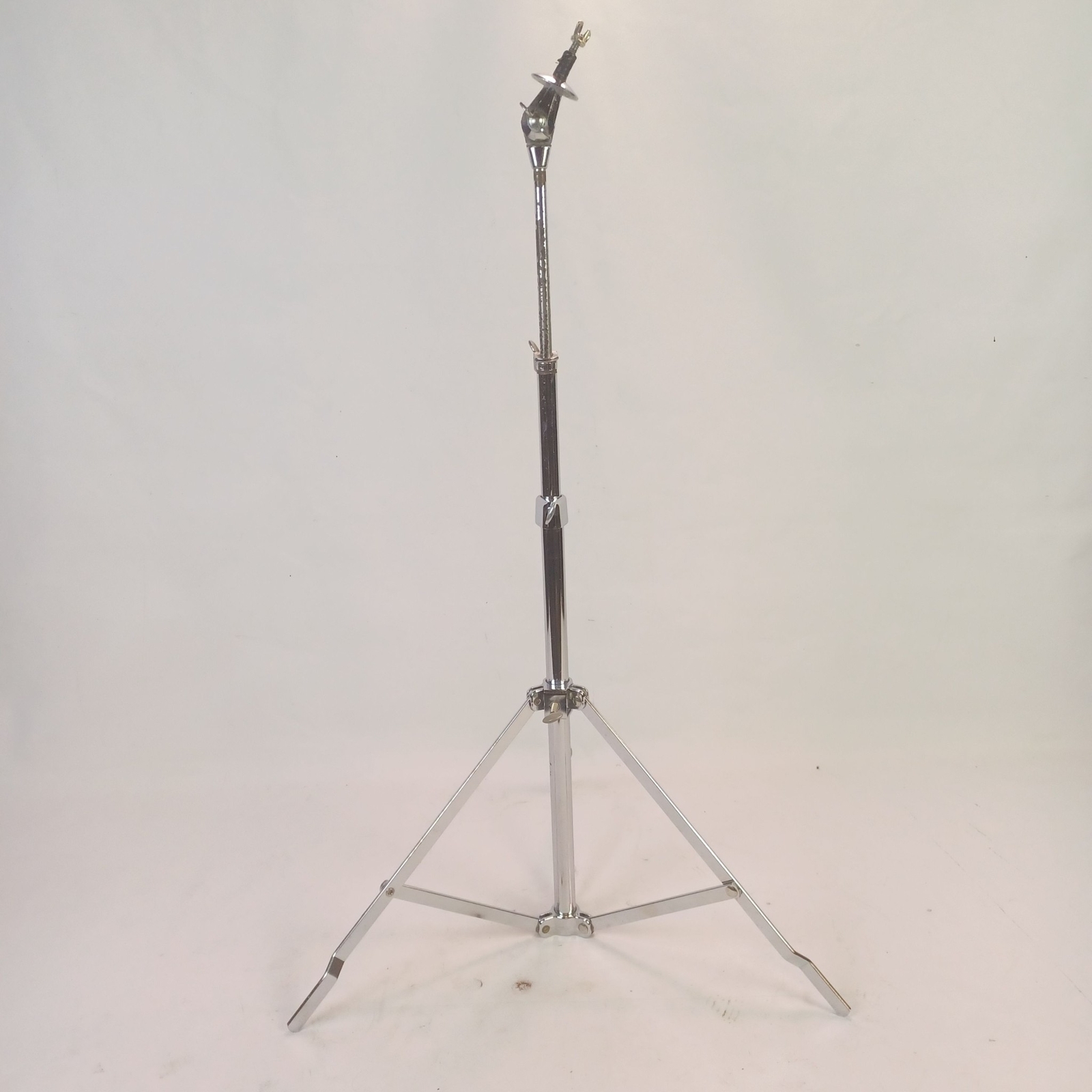 *Ludwig Atlas Cymbal Stand #1400/#1402 Vintage 60-70s Chrome Crash/Ride Classic*