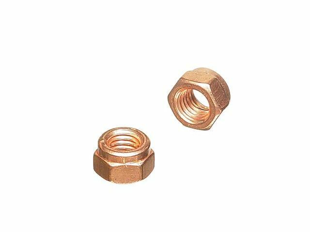 For 1984-1989 Mercedes 190D Exhaust Nut Febi 96761SW 1985 1986 1987 1988