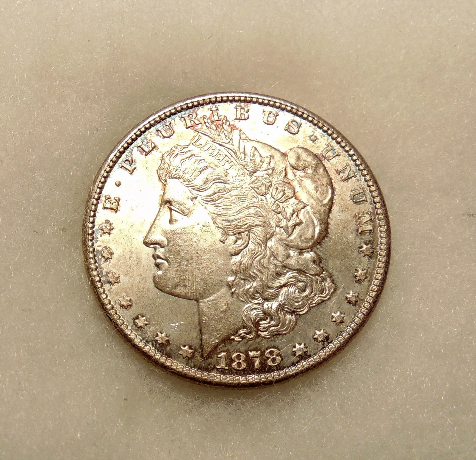 1878-S Morgan Silver Dollar - Better Date - Pretty BU Coin* - FREE SHIPPING