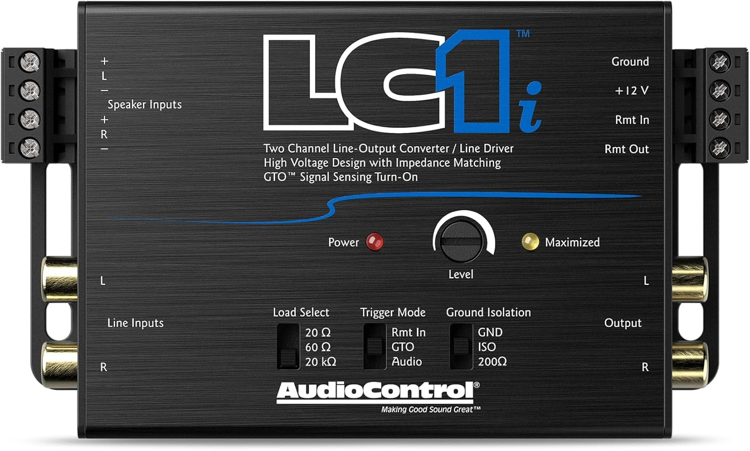 Lc1I Active 2-Channel Line Driver and Output Converter with Impedance Matching
