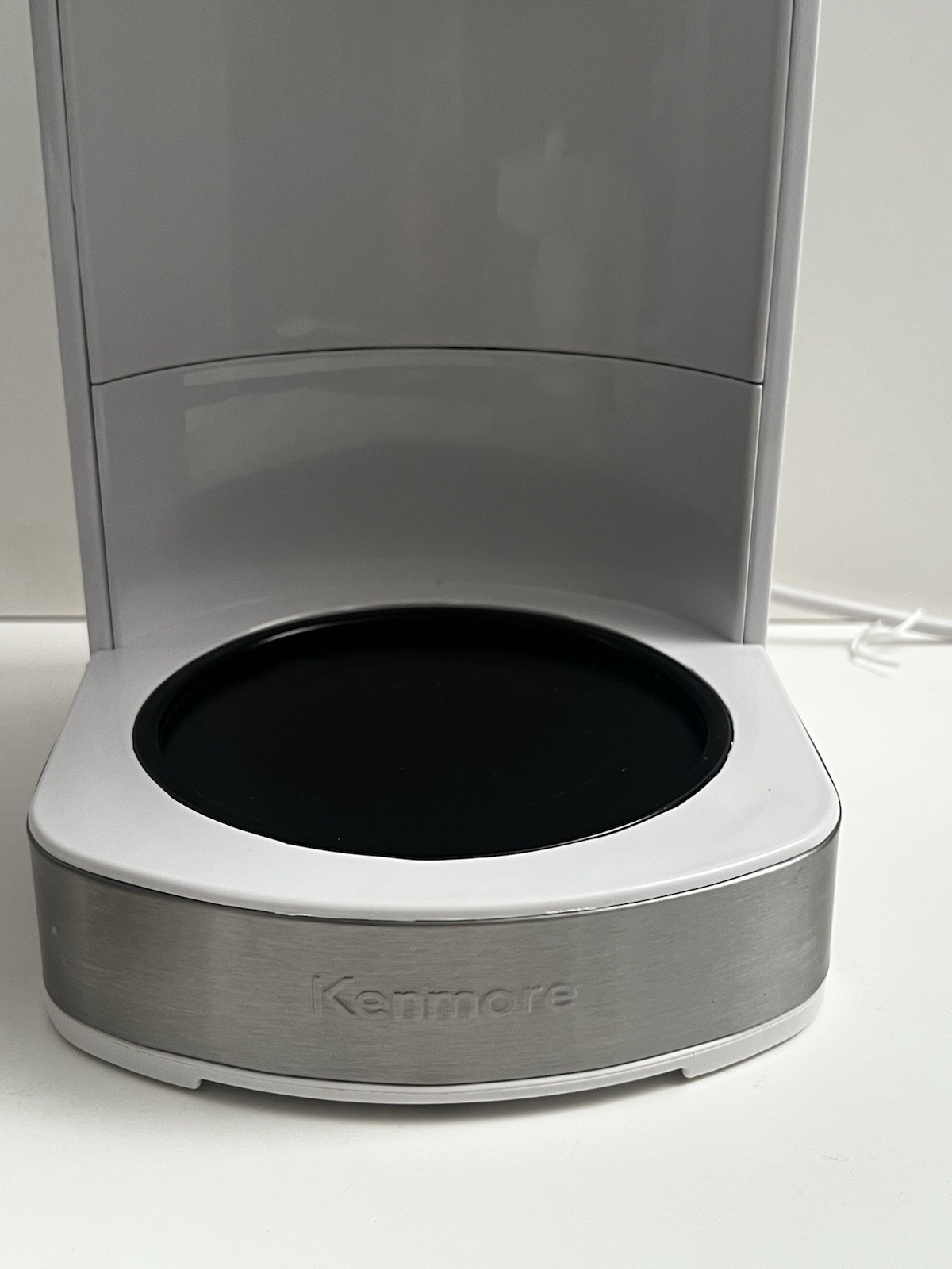 Kenmore 12 Cup White/Stainless Aroma Control Programmable Coffee Maker EUC