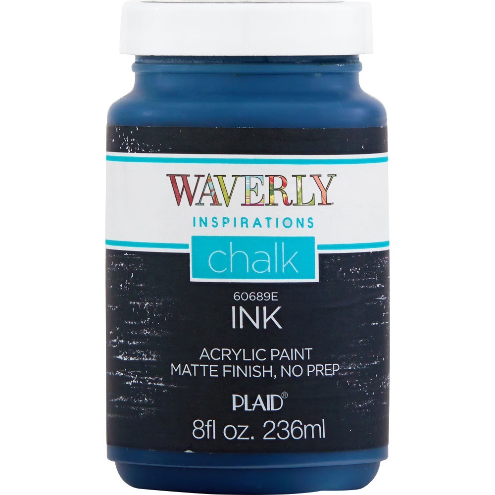 Chalk Style Paint Ultra Matte Ink 8 Fluid Ounces for Furniture and Craft