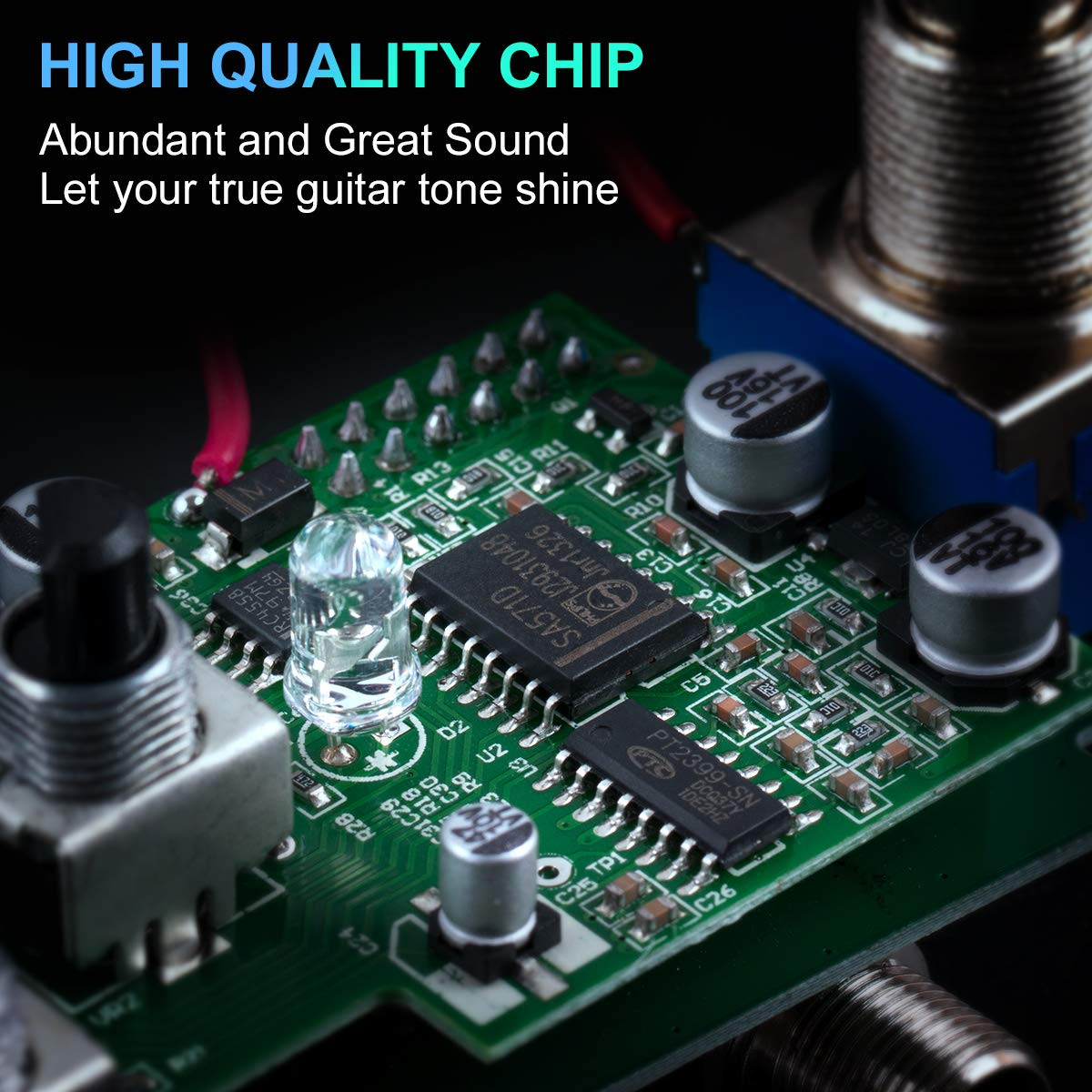 Kmise Digital Delay Electric Guitar Effects Pedal Mini Single Type DC 9V True By