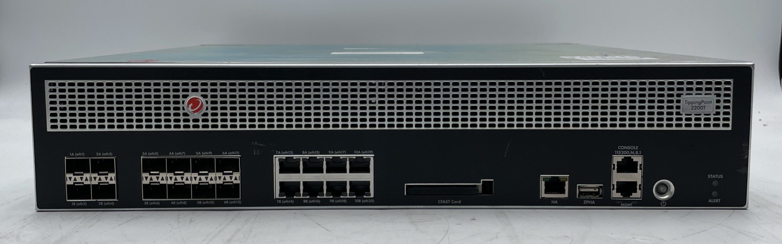 TrendMicro TippingPoint 2200T Threat Protection Network Security Appliance