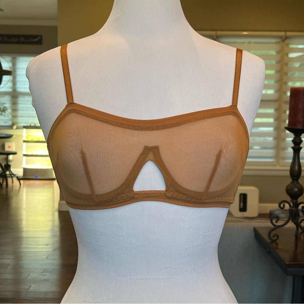 NWT We Are HAH X Free People Wired Bra 30-38C 30C 32C 34C 36C 38C Brown Sugar